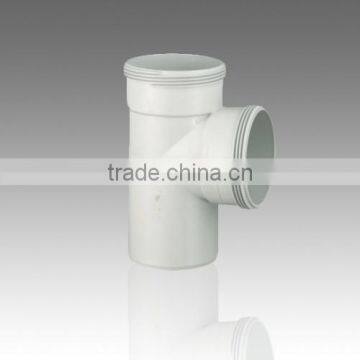 Wholesale Made in China Supplying high quality pvc pipe fitting three way elbow