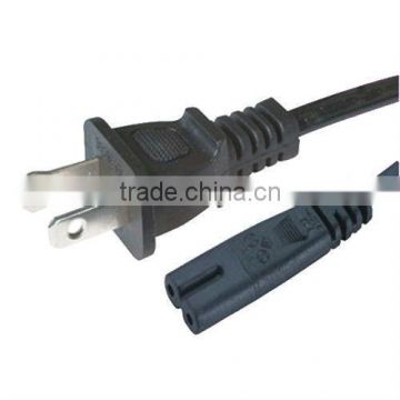 UL approval 110V 2 prong us cord