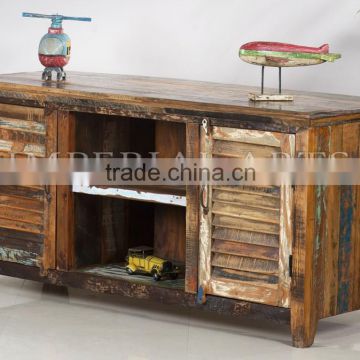 INDIAN RECYCLE WOOD TV CABINET, FOR HOME FURNITURE