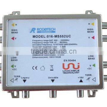 zinc alloy satellite multiswitch (016-MS552UC)