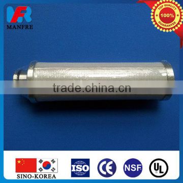 ISO quality 316L inox oil filter element
