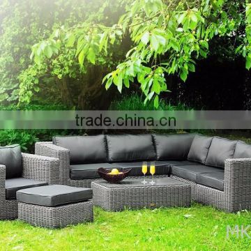 Simple Style Modern Wicker Outdoor Rattan Furniture-Synthetic Rattan Garden Sofa Set
