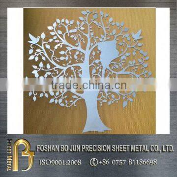 2016 sheet metal fabrication customized tree shaped laser cutting