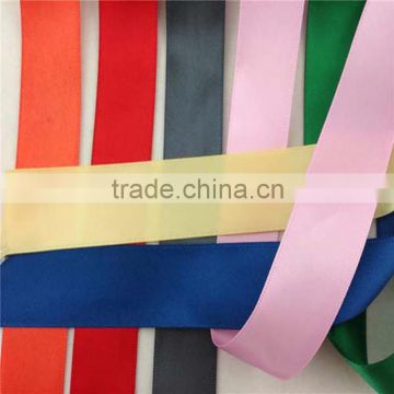 Wholesale polyester satin ribbons, gift packaging belt, home decorative tape