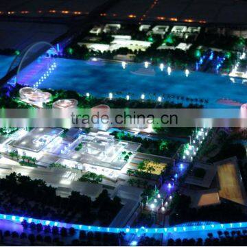 China supplier master plan maquette model builder with multimedia syeterm