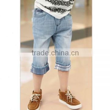 Good sale casual design 100% cotton children clothing shorts
