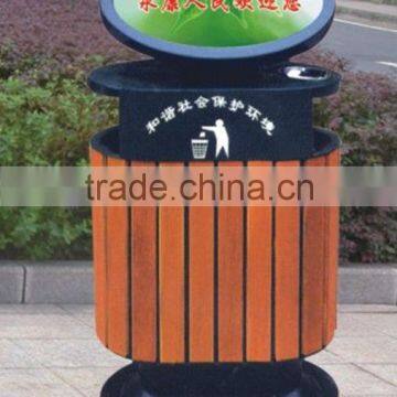 ad recycled garbage receptacle guangzhou