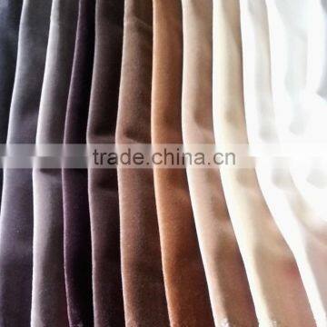 Poly/Spandex soft Velboa fabric