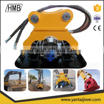 Low noise and high vibrate Hydraulic vibrating plate compactor