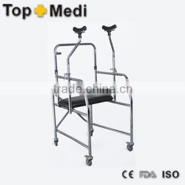 Rehabilitation Therapy Supplies Height Adjustable Medical Waking Aids Walking Chiar for Elderly People