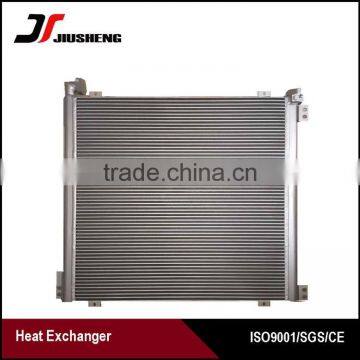 brazed air cooled plate bar aluminum Excavator hydraulic oil cooler PC360-7 in stock aftermarkets replacements