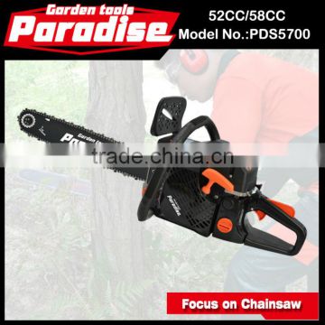 PDS5700 58CC .325 Pitch Oil Pump India Chainsaw for Sale with 22" Bar