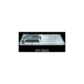 China Factory Suppy Stainless Steel Kitchen Sink WY-9643
