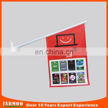 good material shop promotion wall painting flags