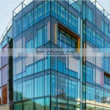 China architectural glazing factory price glass facade system