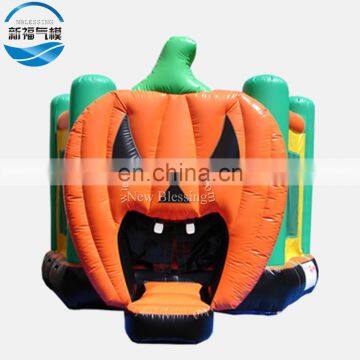 2018 new coming advertising inflatable Halloween bouncer pumpkin bounce house for sale