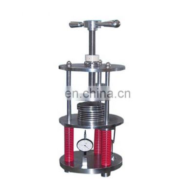 Manufacturer Rubber compression resilience tester