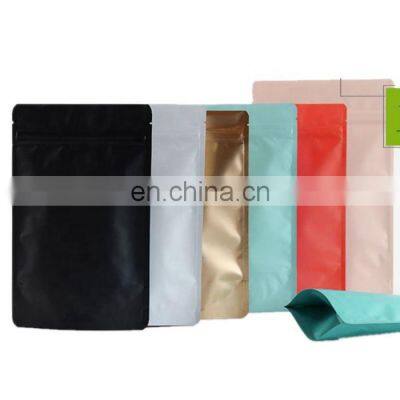 Customized stand up pouches powder packaging DETOX tea bags zip lock mylar bag