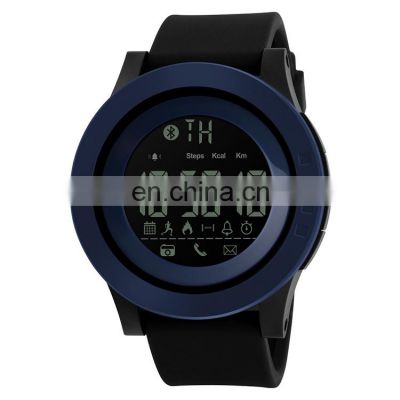 Black Silica Gel band 50m waterproof digital smart running watch