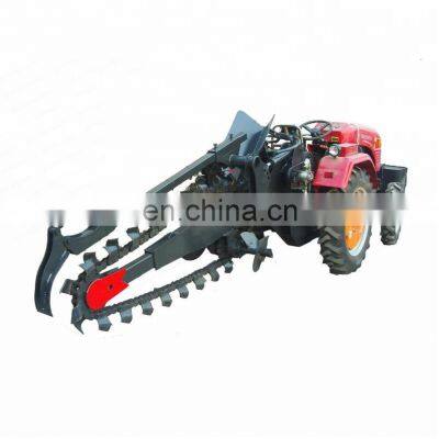 Factory price best quality single chain tractor trencher for sale