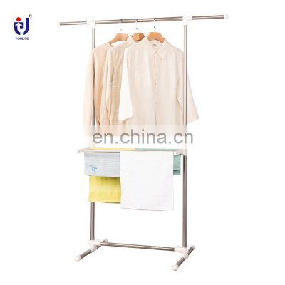 Retractable Folding Baby Foldable Clothes Dryer Cloth Drying Stand Rack Hanger In Retail Shop