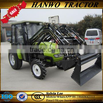 High quality garden tractor with front loader