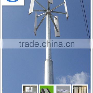 2015 Hot sale Richuan generator wind turbine 2kw vertical wind generator