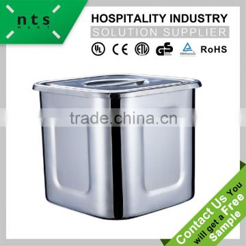 high quality hotel and restaurant stainless steel soup bucket pot
