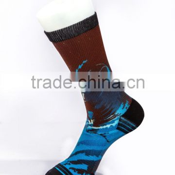 3D high sport socks for football sports wearing