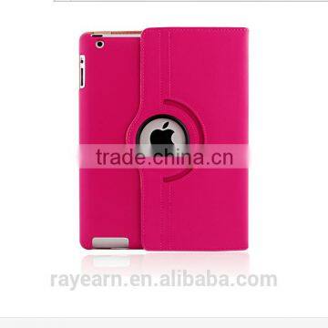 Smart Protect Case For iPad 2/3/4 With Rotatable Leather Cover New Arrival 2015