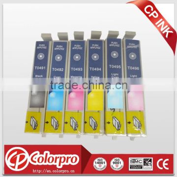 Compatible ink cartridge for epson T0491--T0496 suit for epson Stylus Photo RX510,RX630,RX650 printer