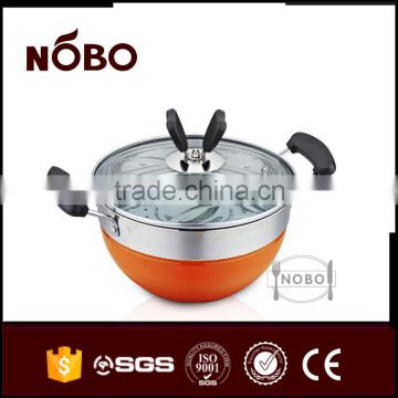 NOBO energy saving cooking pot with steamer