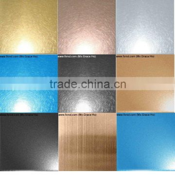 art etching color stainless steel sheet 304