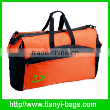 600D polyester GYM travelling bags factory