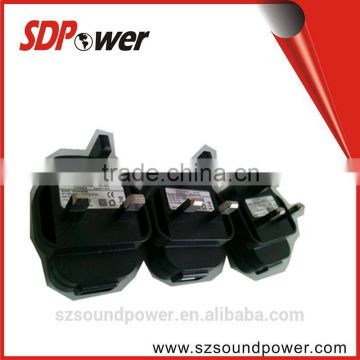 SDPower 5V 2A usb adapter EU/ AU/ US/ UK plug with CE UL RoHS for world market