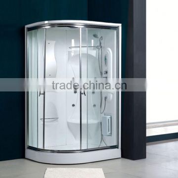 2014 residential white color russian high-tech shower steam room