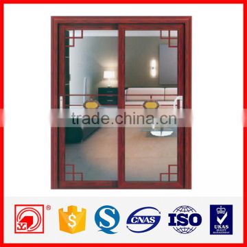hot selling double tempered glass interior sliding door for home office