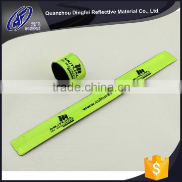 wholesale products china custom reflective slap band for promotional gifts