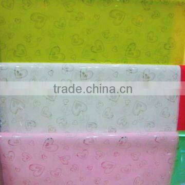 Heart Shape & Various Colours Double Face Transparent-printed Gift Wrapping Film