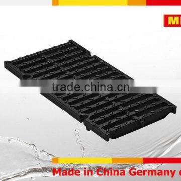 Casting iron grating for drain channel