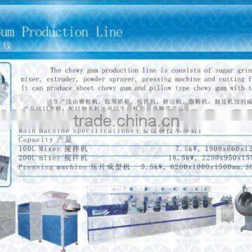 CX300 chewy gum production