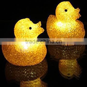 Toy02 Hot duck Animal LED Light Children Night Lamp Changing Light Toy