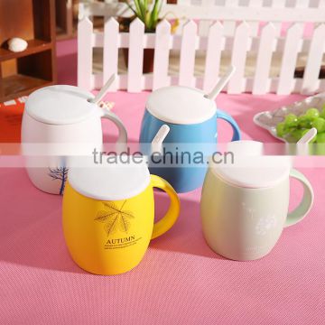 Wholesale cask ceramic coffee cup