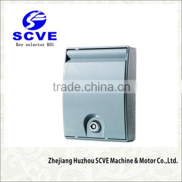 key selector switch for rolling central motor/garage door