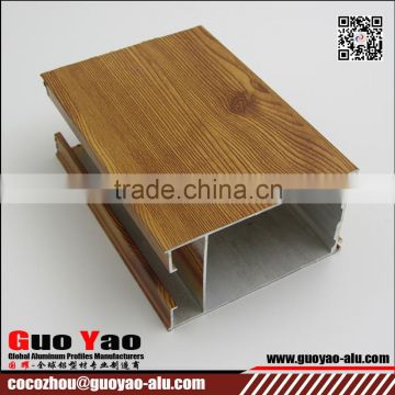 Wood Grain Extrusion Aluminium Profiles From China