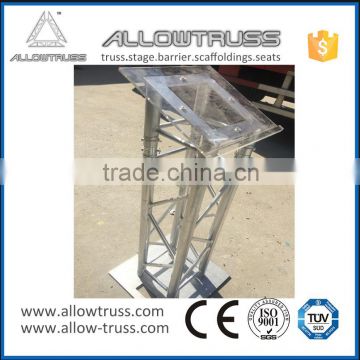 China wholesale lecture and speech 290x290x1000mm podium size