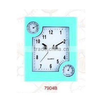 Weather Station Clock temperature and humidity wall clock