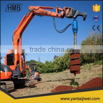 High quality gearbox auger drilling machine with CE
