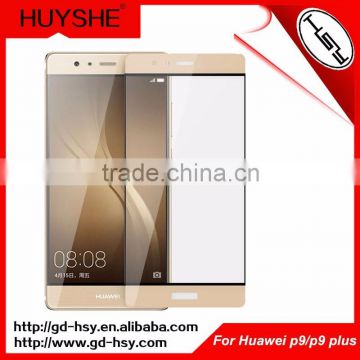 HUYSHE anti-fingerprint tempered 3D glass screen protector for Huawei P9