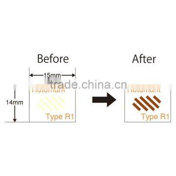 Temperature indicator for food pasteurization/RETOMARK/Made in Japan